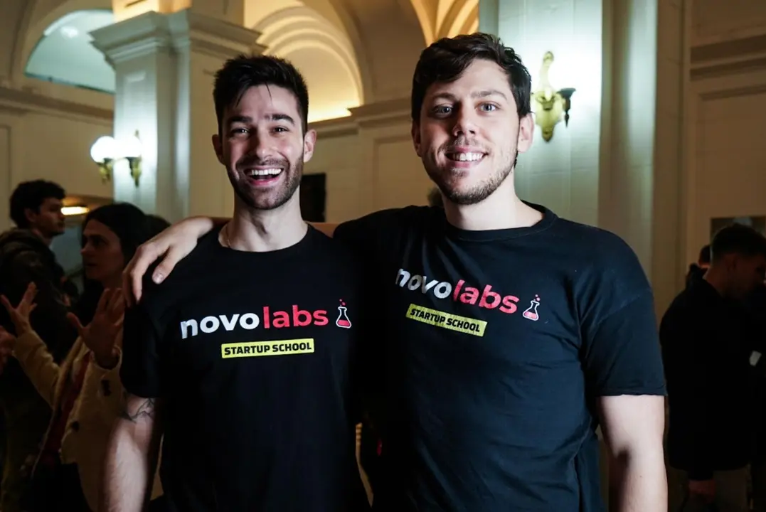 Tomás y Damián, fundadores de Novolabs